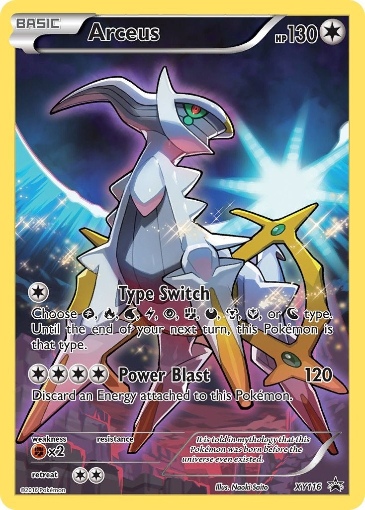 Arceus - XY116 (XY116) (PR)