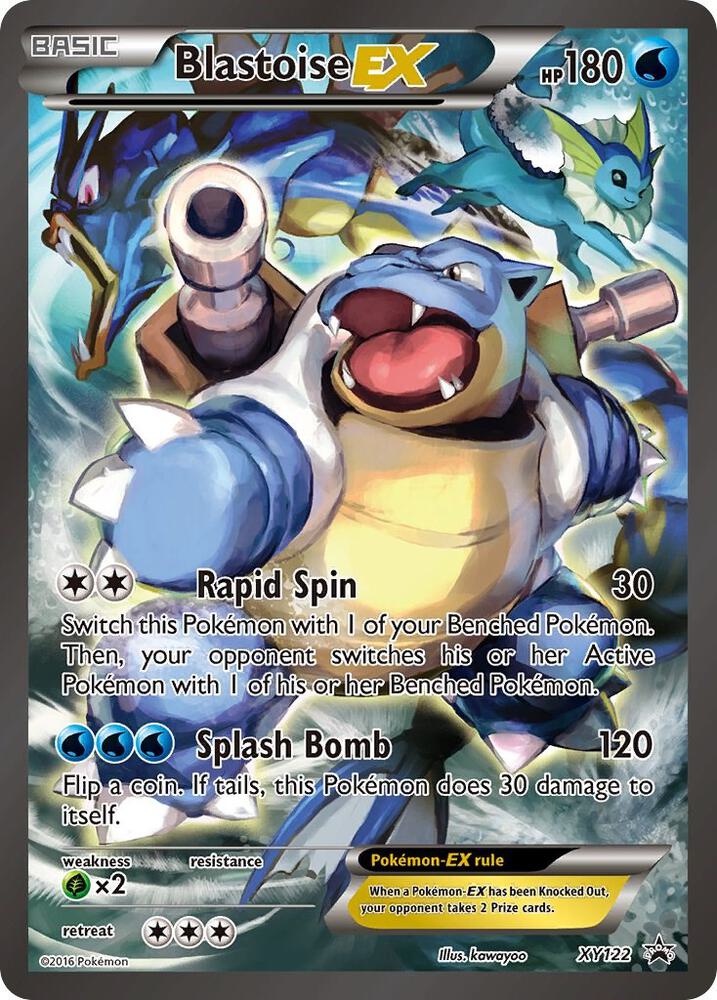 Blastoise EX XY122 - LP