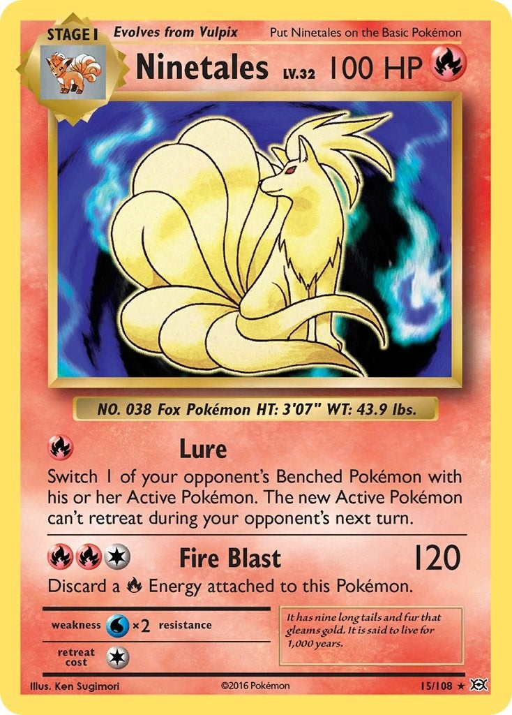 Ninetales (15/108) (EVO)