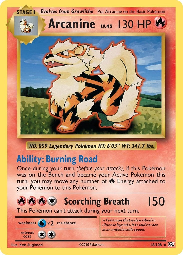 Arcanine (18/108) (EVO)