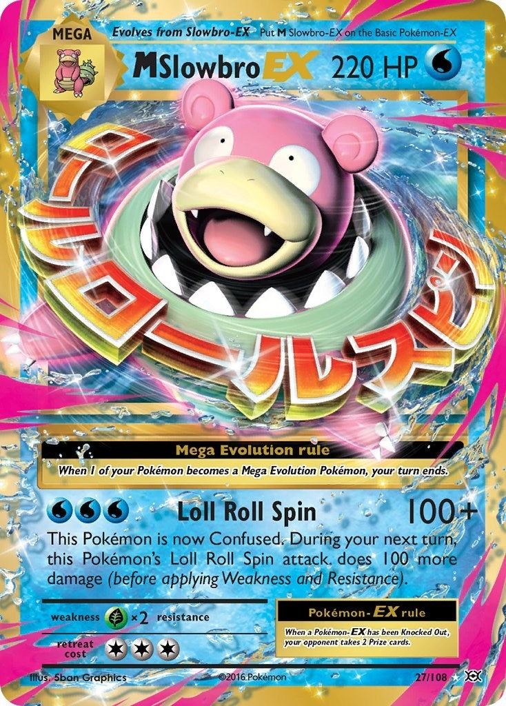 M Slowbro EX (27/108) (EVO)