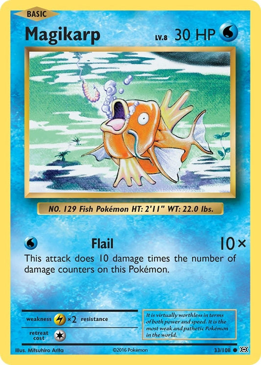 Magikarp (33/108) (EVO)