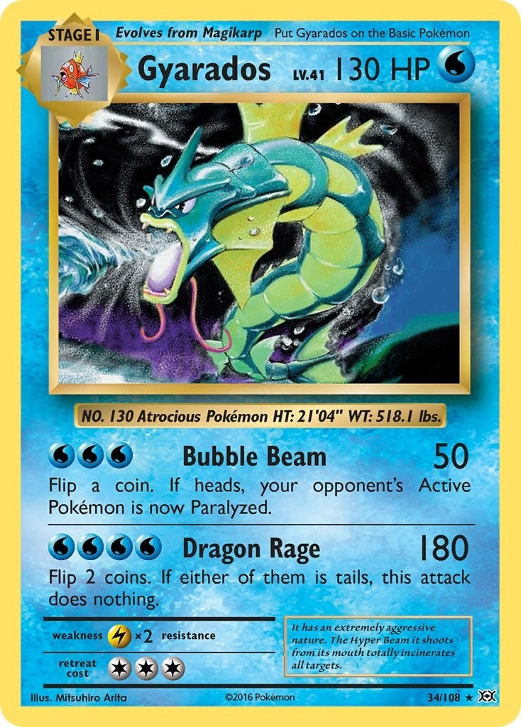 Gyarados (34/108) (EVO)