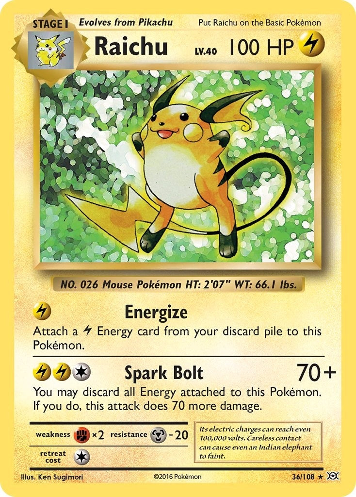 Raichu (36/108) (EVO)
