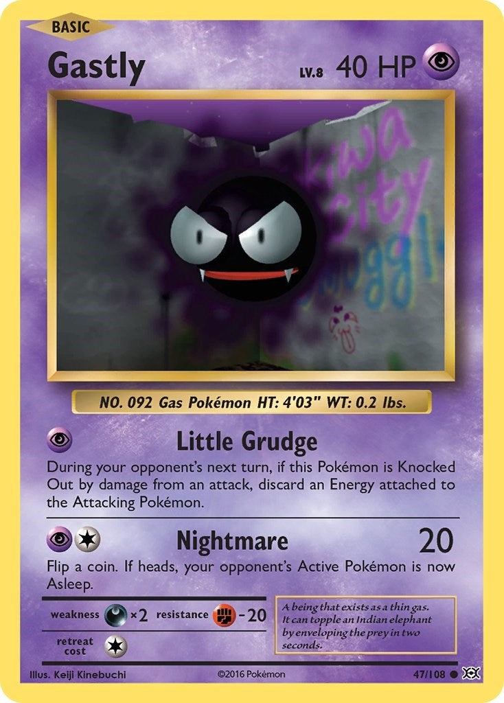 Gastly (47/108) (EVO)