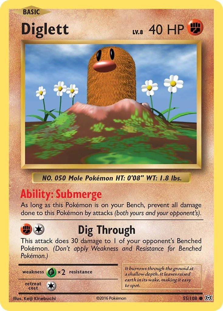Diglett (55/108) (EVO)