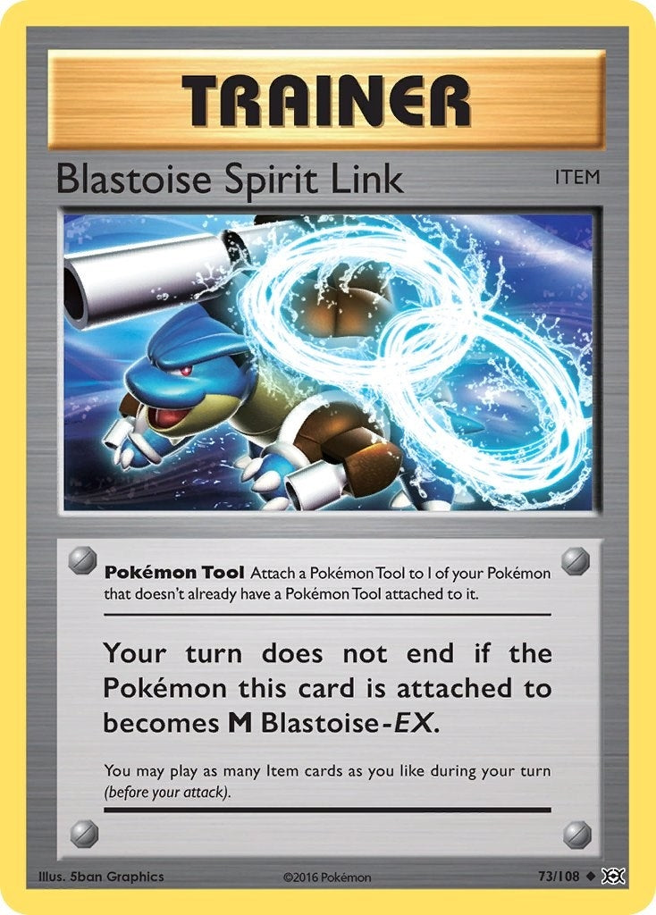 Blastoise Spirit Link (73/108) (EVO)