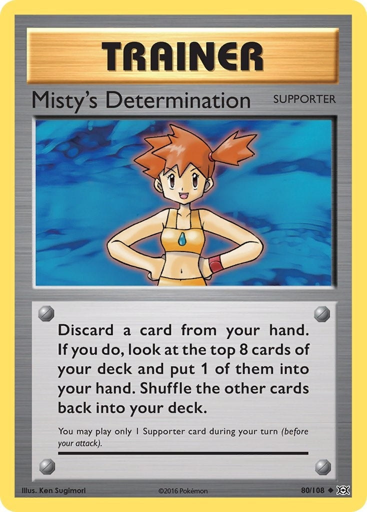 Misty's Determination (80/108) (EVO)