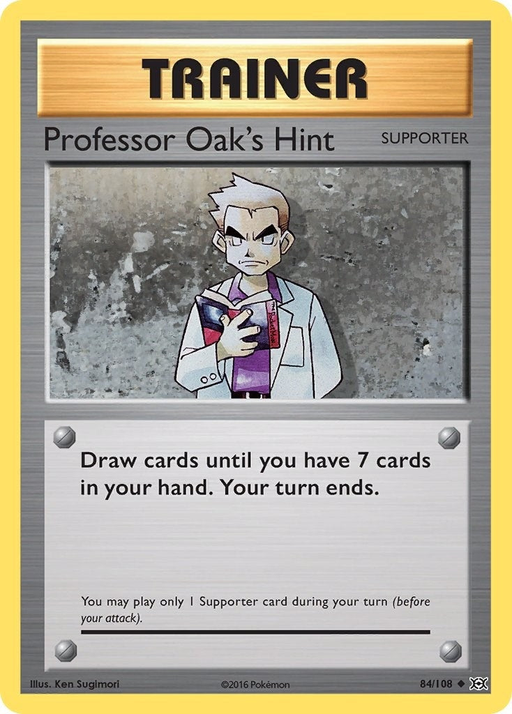 Professor Oak's Hint (84/108) (EVO)