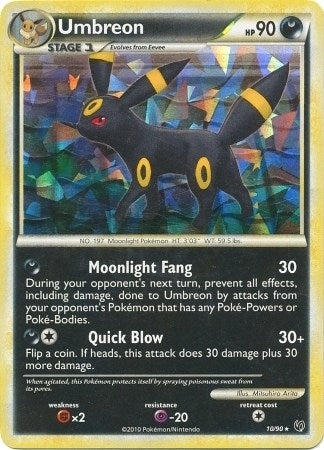 Umbreon - 10/90 (Cracked Ice Holo) (010/090) (PR)
