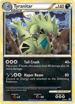 Tyranitar - 26/95 (HGSS Unleashed) (026/095) (PR)