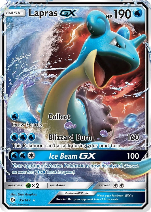 Lapras GX (35/149) (SM01)