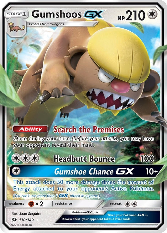 Gumshoos GX (110/149) (SM01)