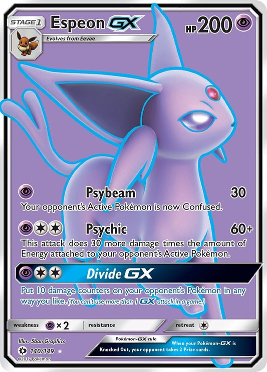 Espeon GX (Full Art) (140/149) (SM01)