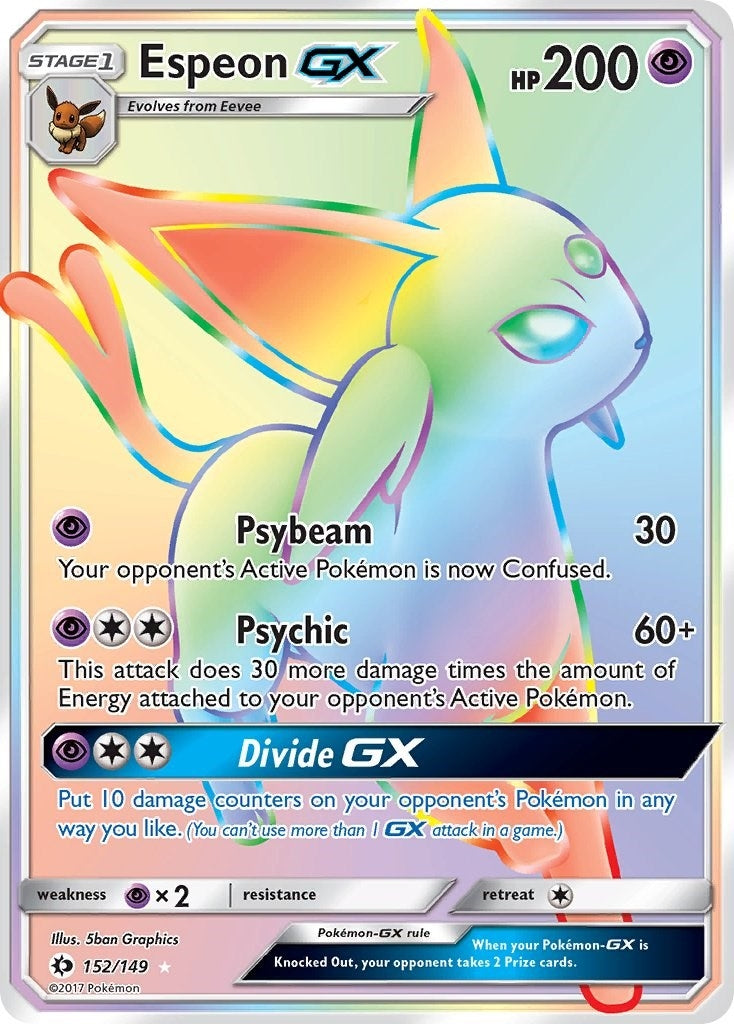 Espeon GX (Secret) (152/149) (SM01)