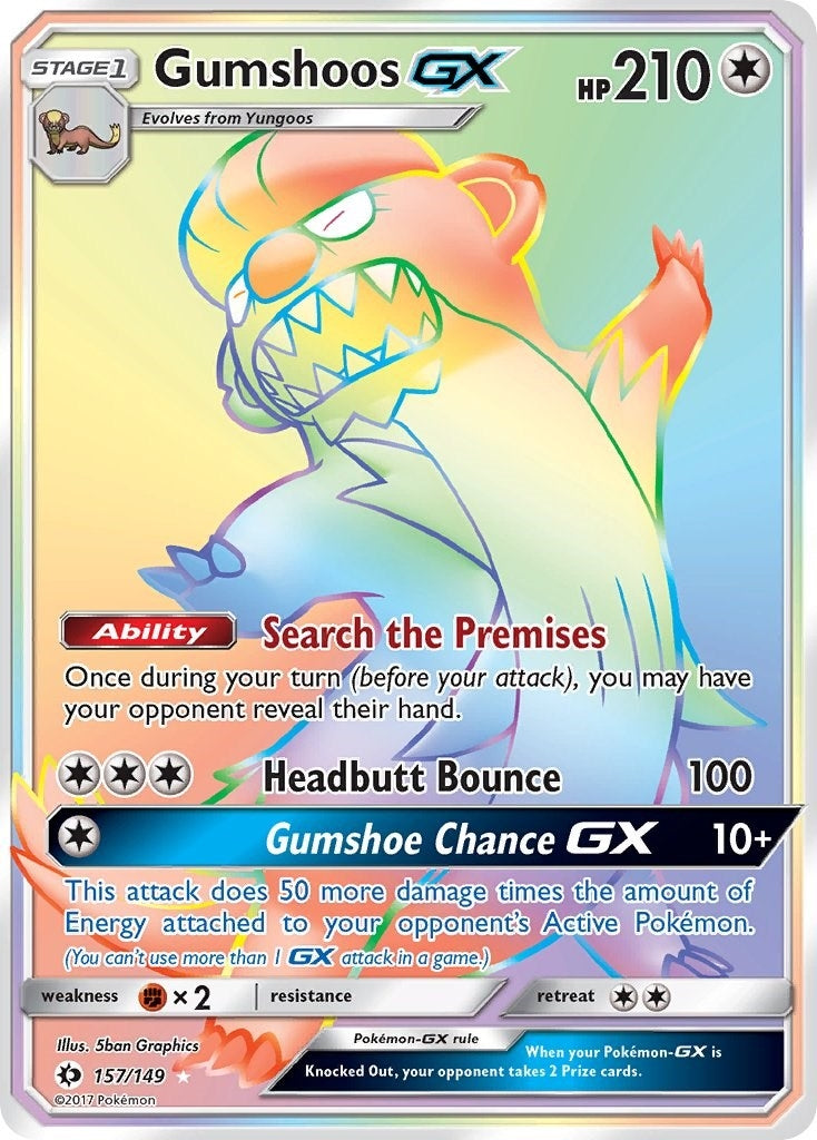 Gumshoos GX (Secret) (157/149) (SM01)
