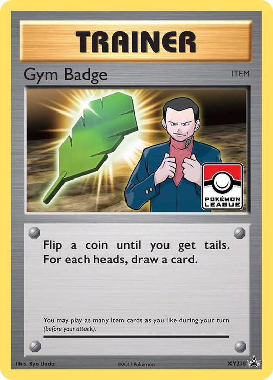Gym Badge Giovanni XY210 - NM