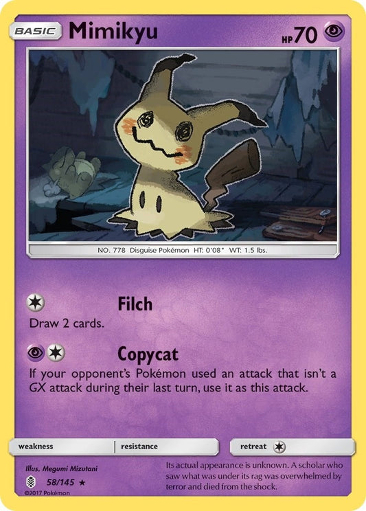 Mimikyu (58/145) (SM02)