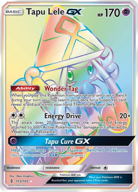 Tapu Lele GX (Secret) (155/145) (SM02)