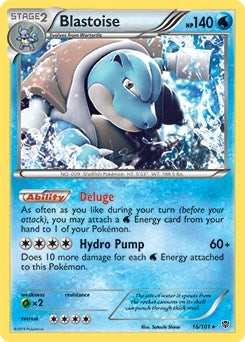 Blastoise - 16/101 (BW Plasma Blast) (016/101) (PR)