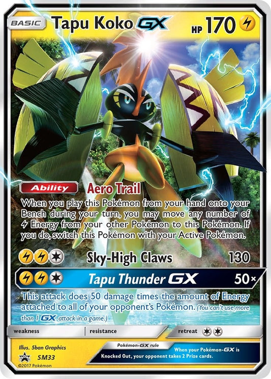 Tapu Koko GX - SM33 (SM33) (SMP)