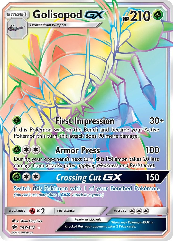 Golisopod GX (Secret) (148/147) (SM03)