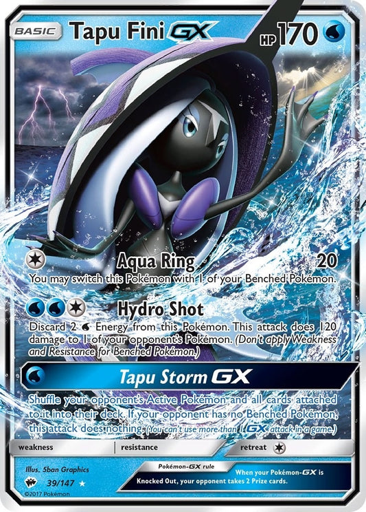 Tapu Fini GX (39/147) (SM03)