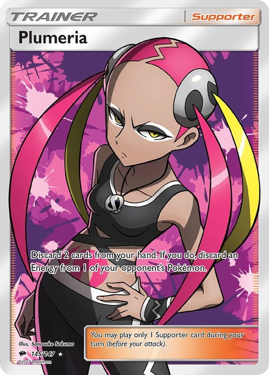 Plumeria (Full Art) (145/147) (SM03)