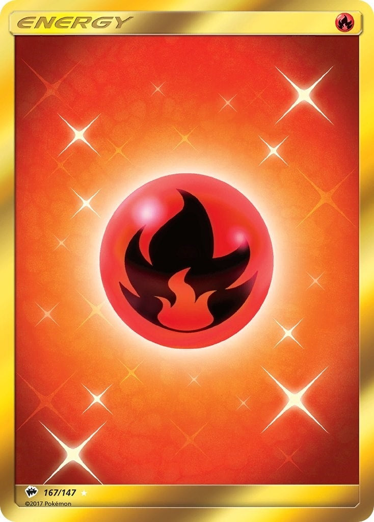Fire Energy (Secret) (167/147) (SM03)