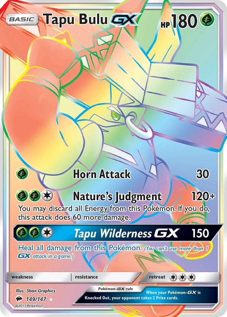 Tapu Bulu GX (Secret) (149/147) (SM03)