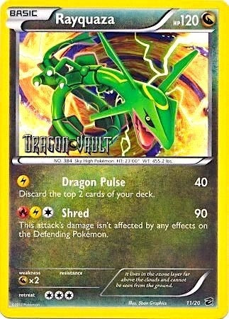 Rayquaza - 11/20 (Dragon Vault) (011/020) (BLE)