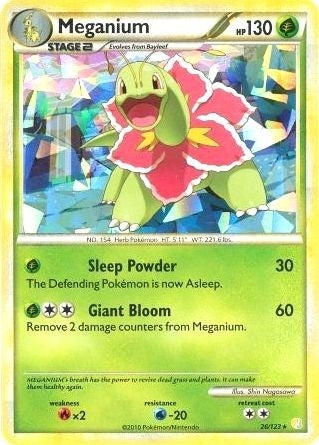 Meganium - 26/123 (Cracked Ice Holo) (026/123) (PR)