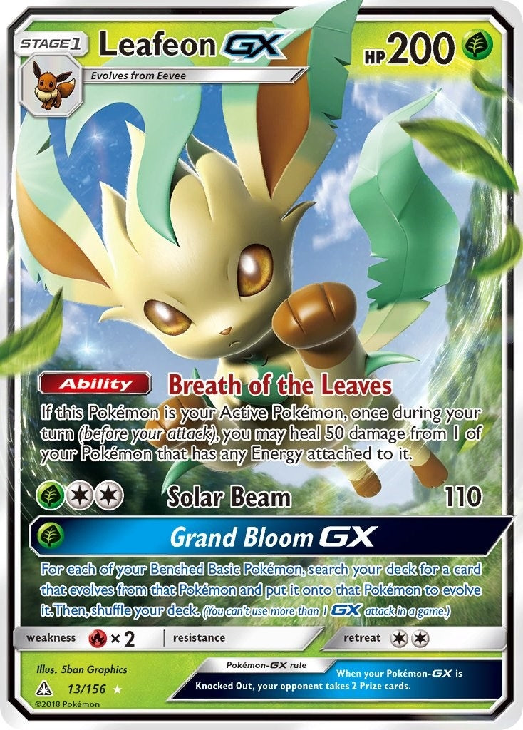 Leafeon GX (13/156) (SM05)