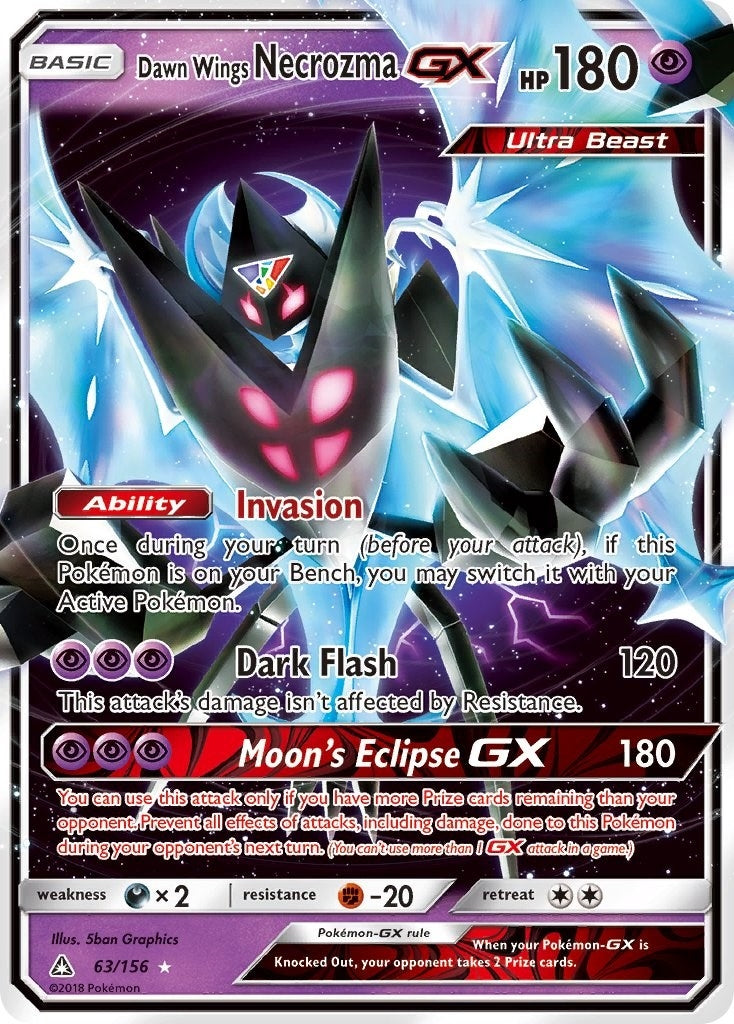 Dawn Wings Necrozma GX (63/156) (SM05)
