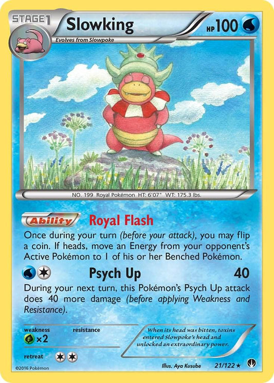 Slowking (Holo) 21/122 - LP