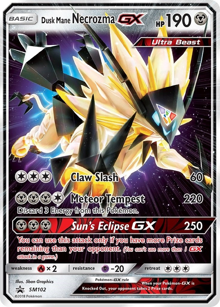 Dusk Mane Necrozma GX - SM102 (SM102) (SMP)