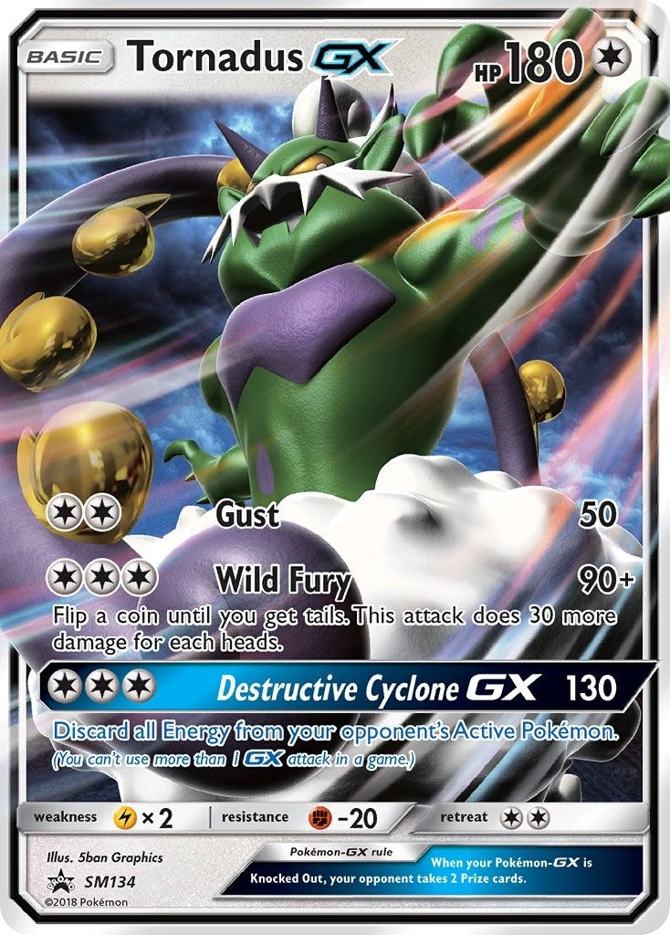 Tornadus GX - SM134 (SM134) (SMP)