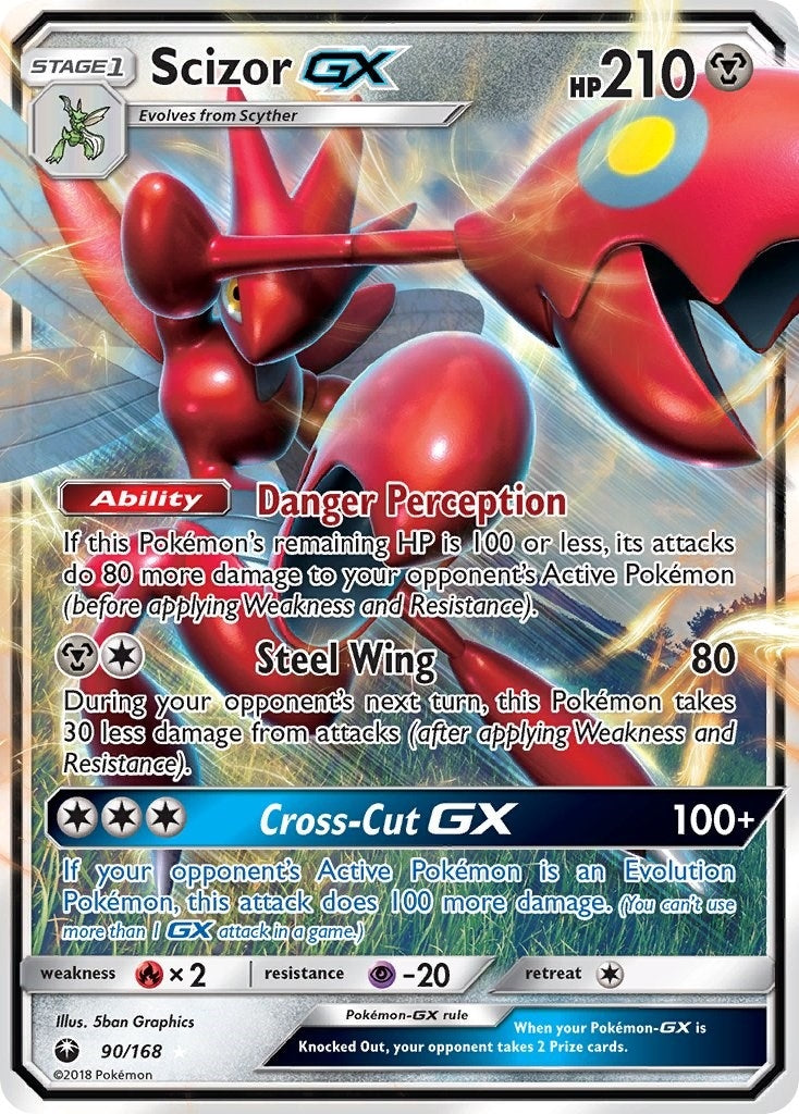 Scizor GX (90/168) (CES)