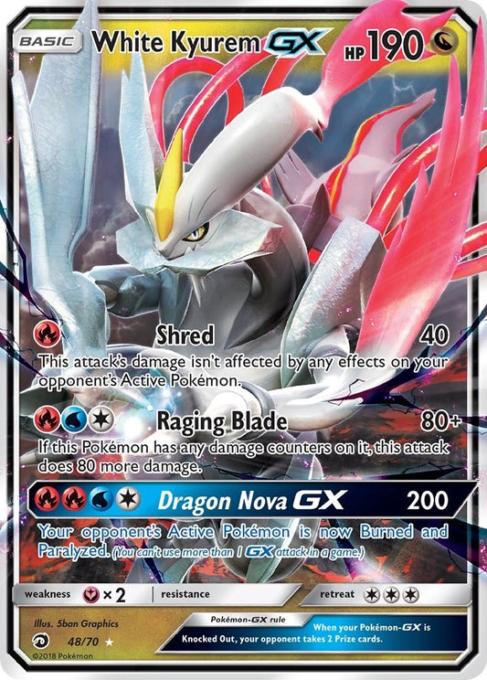 White Kyurem GX (48/70) (DRM)