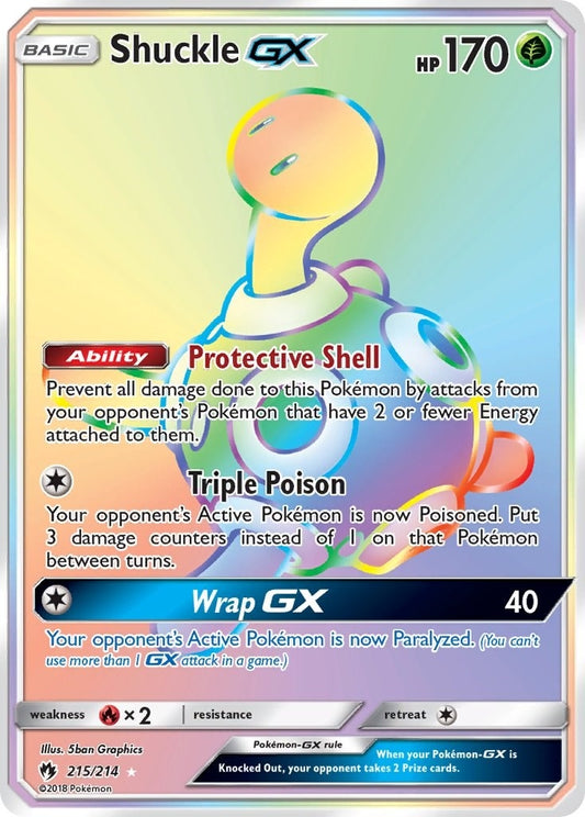 Shuckle GX (Secret) (215/214) (SM8)