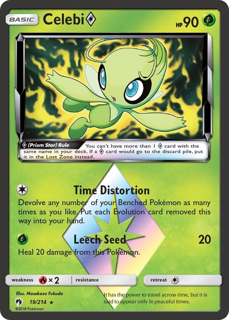 Celebi Prism Star (19/214) (SM8)