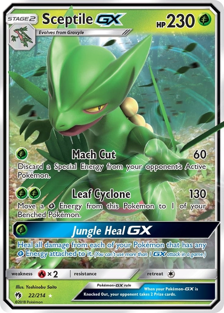 Sceptile GX (22/214) (SM8)
