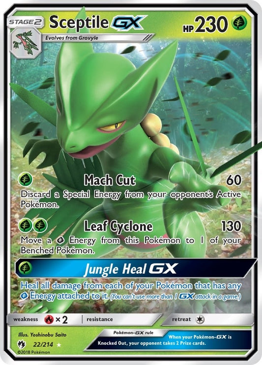 Sceptile GX (22/214) (SM8)