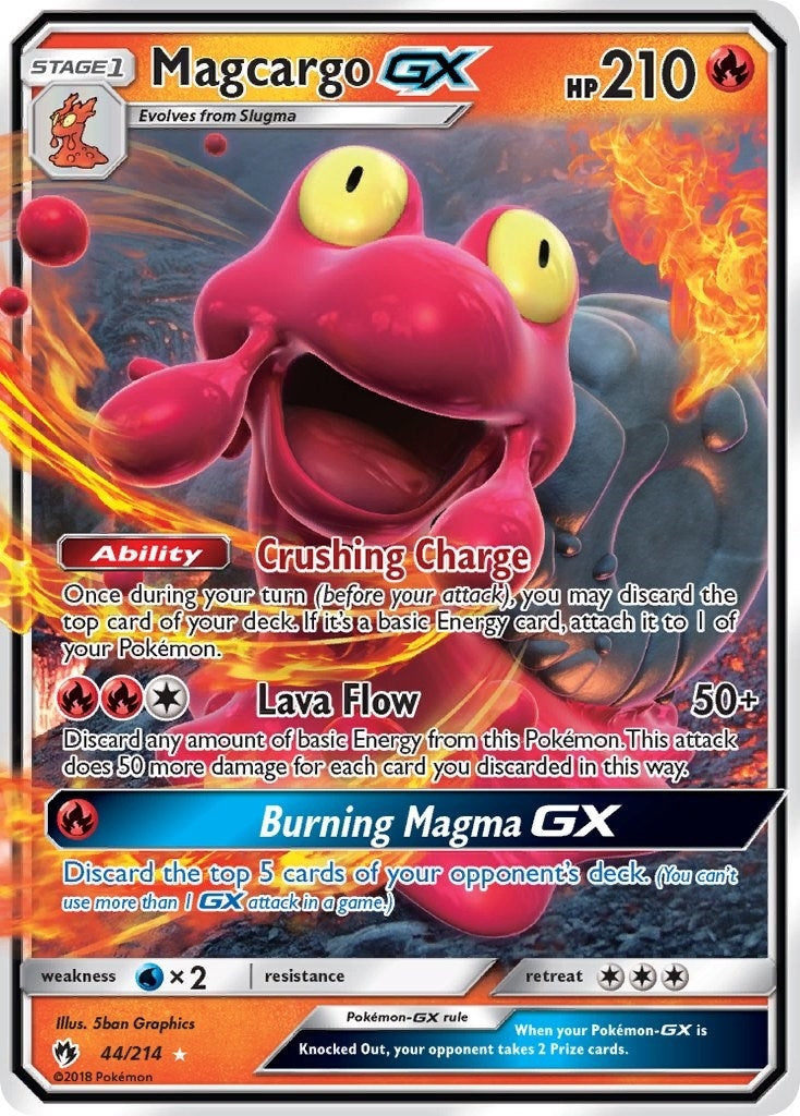 Magcargo GX (44/214) (SM8)