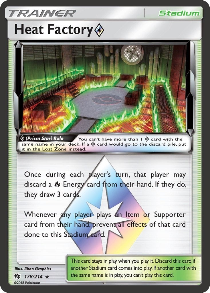 Heat Factory Prism Star (178/214) (SM8)