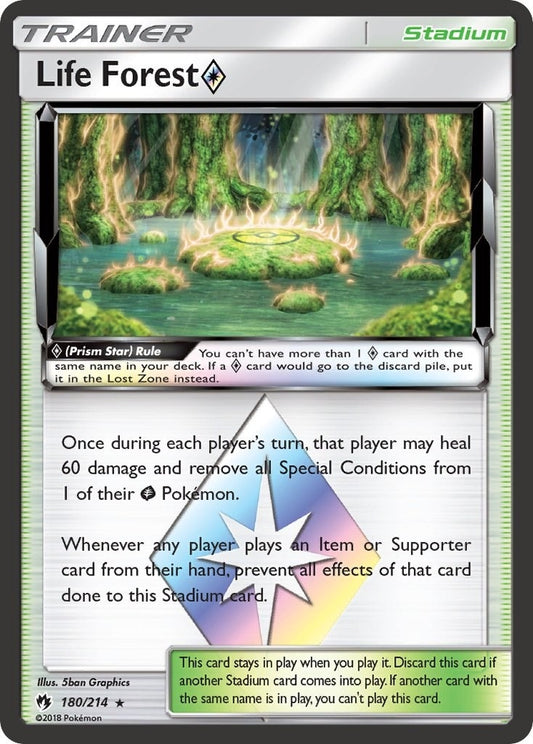 Life Forest Prism Star (180/214) (SM8)