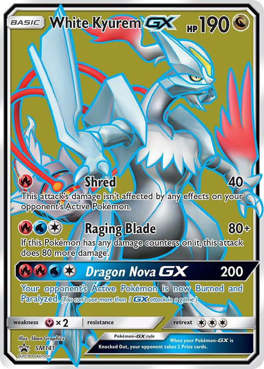 White Kyurem GX SM141 - NM