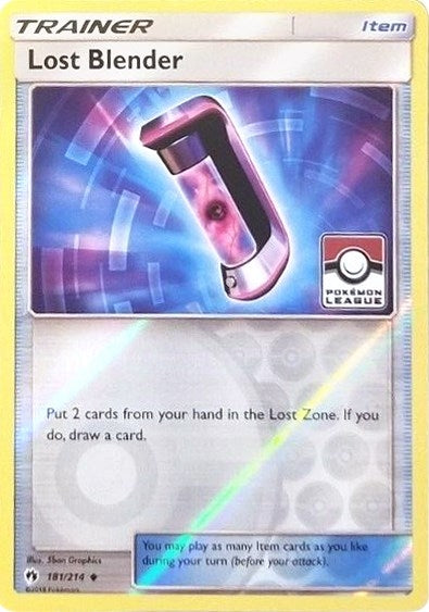 Lost Blender - 181/214 (Pokemon League) (181/214) (PR)
