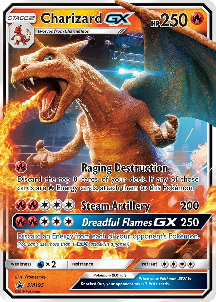 Charizard GX - SM195 (SM195) (SMP)