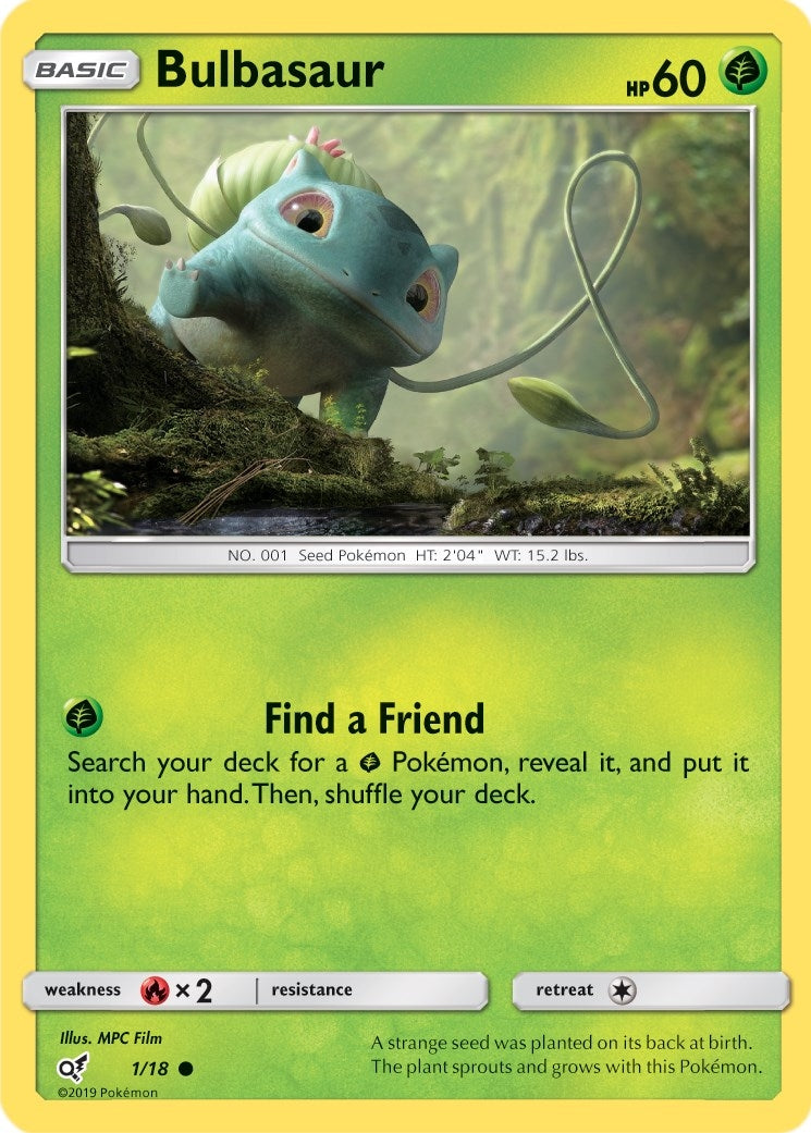 Bulbasaur (Holo Common) (1/18) (DEP)